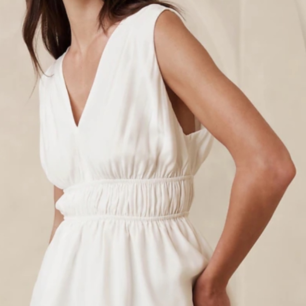 Cascade silk top